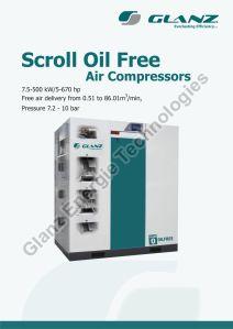 Scroll Oil Free Air Compressors