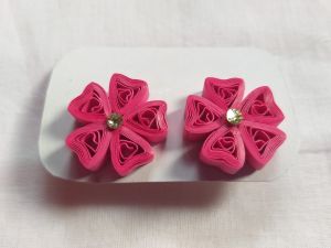 Paper Quilling Stud Earrings