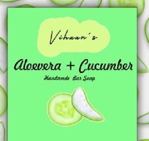 Alovera Cucumber Handmade Soap