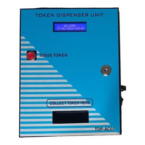 1 Counter Auto Cutter Token Dispenser Printer