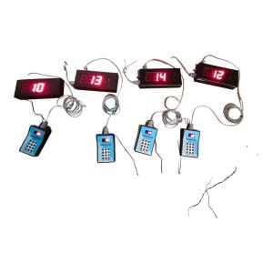4 Counter Display Synchronised Service Token Dispenser System