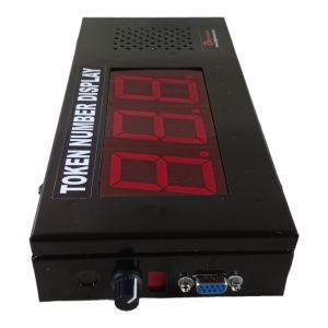 2.5 Inch 3 Digits Bell Sound Token Display System