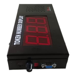 2.5 Inch 3 Digits Dual Voices Token Display System