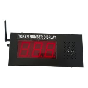 2.5 Inch 3 Digits High Range Wireless Token Display System