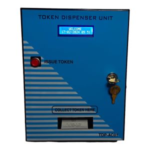 1 Counter Auto Cutter Token Dispenser Printer
