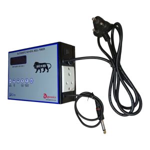 Amplifier and Horn School Bell Timer