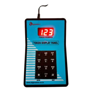 2.5 Inch 3 Digits Multi Voice Token Display System