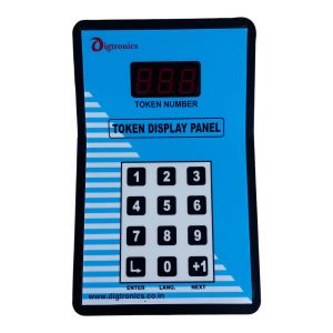 4 Inch 3 Digits Bell Sound High Range Wireless Token Display System