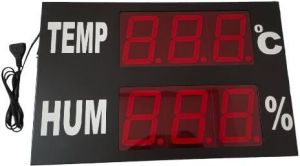 4 Inch Temperature and Humidity Digital LED Display