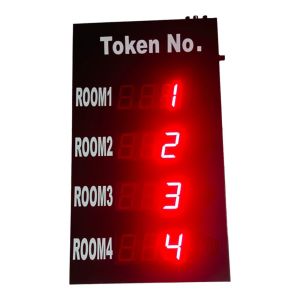 5 Counter Display Synchronised Token Dispenser System