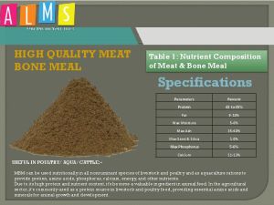 Meat Bone Meal