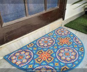 rangoli doormat patterns