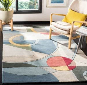 Geometric Harmony Rug