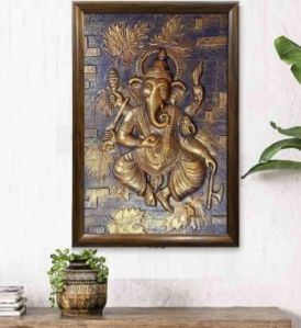 Hindu Deity Ganesh Wall Frame