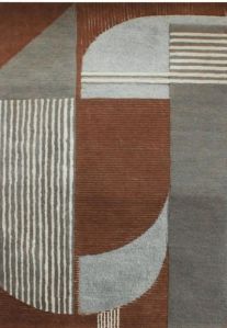 Luxe Handtufted Wool Ternion Rug