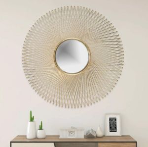 metal wall mirror