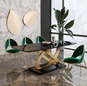 dining marble 6 seat table