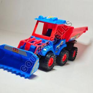 Blue & Red Dumper Truck Kids Toy