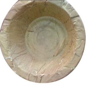 Natural Round Sal Leaf Bowl