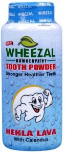 Wheezal Hekla Lava Tooth Powder