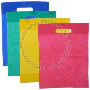 Plain D Cut Non Woven Bag