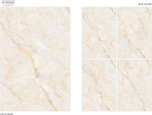 Onyx Pearl Glossy Surface Vitrified Tiles