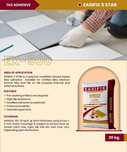 Easifix Ex-500 Tiles Adhesive