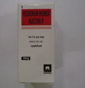 Vecuronium Bromide 10mg Injection