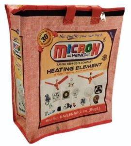 Promotional Canvas Electrical Parts Packaging Bag