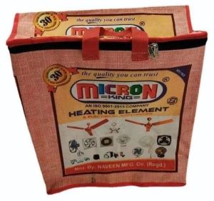 Promotional Canvas Electrical Parts Packaging Bag