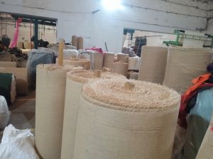 MIRAAL24 Cotton Jute Fabric