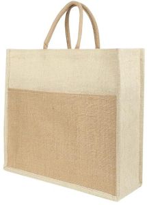 Off White Jute Bags