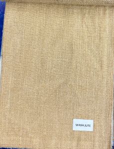 Washed Jute Fabric