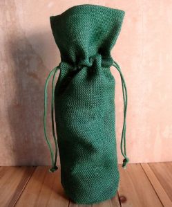 Jute Liquor Bottle Bags