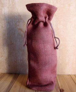 Jute Liquor Bottle Bags