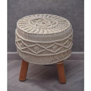 Macrame Stool