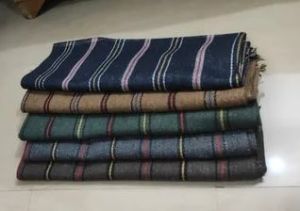 Striped Woolen Blanket