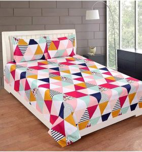 Cotton Printed Bed Sheet
