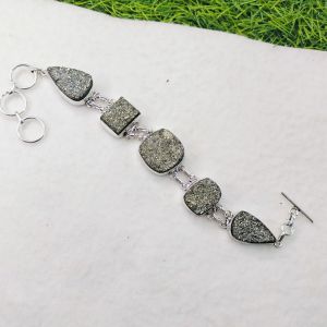 Natural Pyrite Bracelet