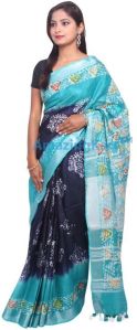 Block Printed Sarees