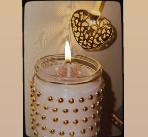 amour hand poured candles