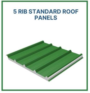 5 Rib Standard Roof Panel