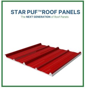 Star PUF Single Skin Roof Panels