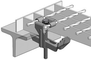 grating clamp