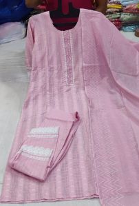 cotton pink suit set