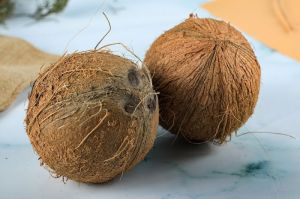 Semi Husked Coconuts