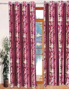 Satin Printed Curtains