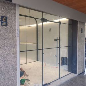 radhe glass aluminium door