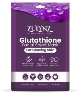 Glutathione sheet mask