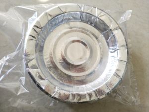 Silver Paper Chilla Plate 120 GSM